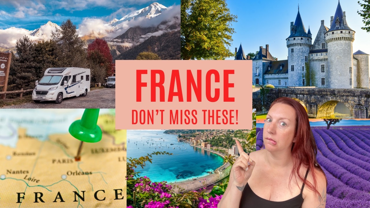 🇫🇷 ФРАНЦИЯ: раскрыты лучшие направления для путешествий на автодоме и автопутешествий!