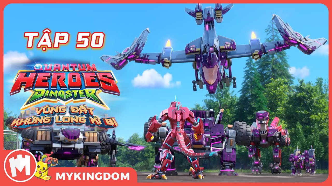 DINOSTER - V&Ugrave;NG ĐẤT KHỦNG LONG K&Igrave; B&Iacute; | Tập 50: Chiến Gi&aacute;p Khủng Long Si&ecirc;u Cấp