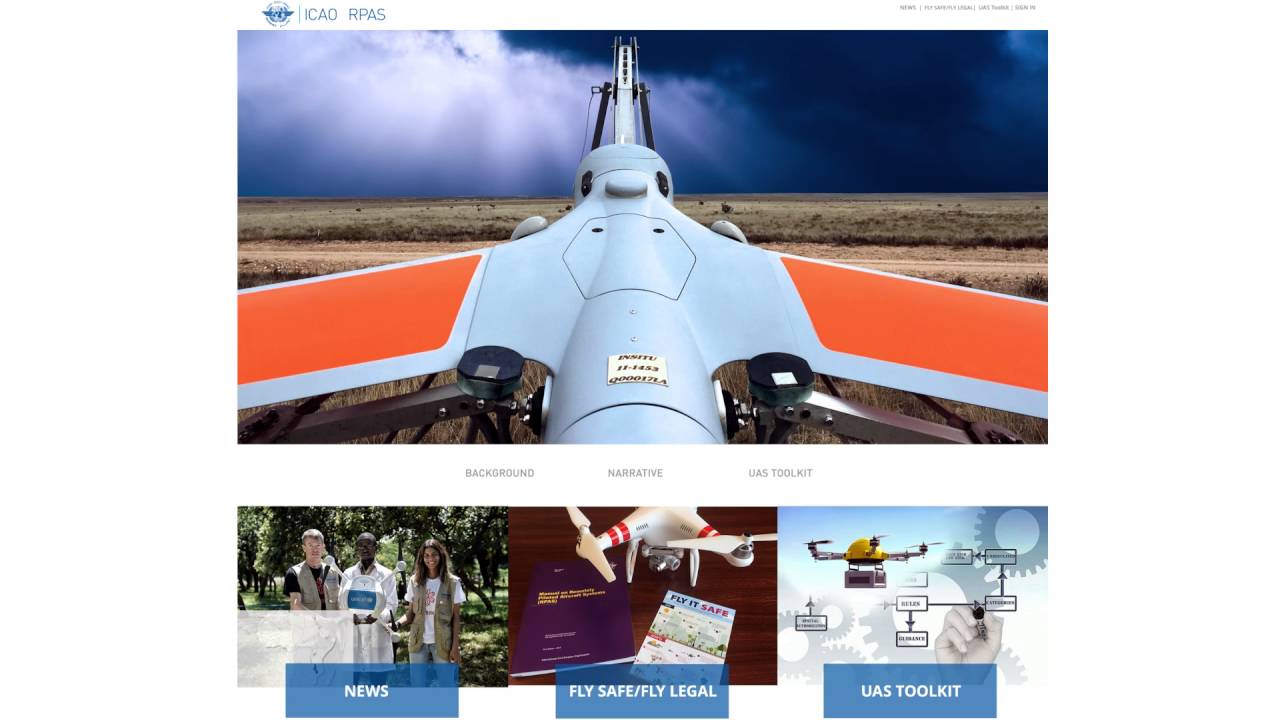ICAO&rsquo;s Unmanned Aircraft Systems (UAS) Toolkit
