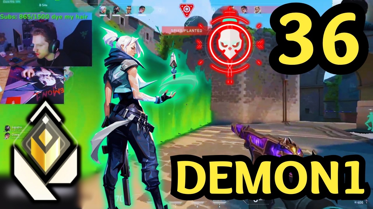 How DEMON1 Got 36 KILLS on Breeze with JETT?! Valorant VOD