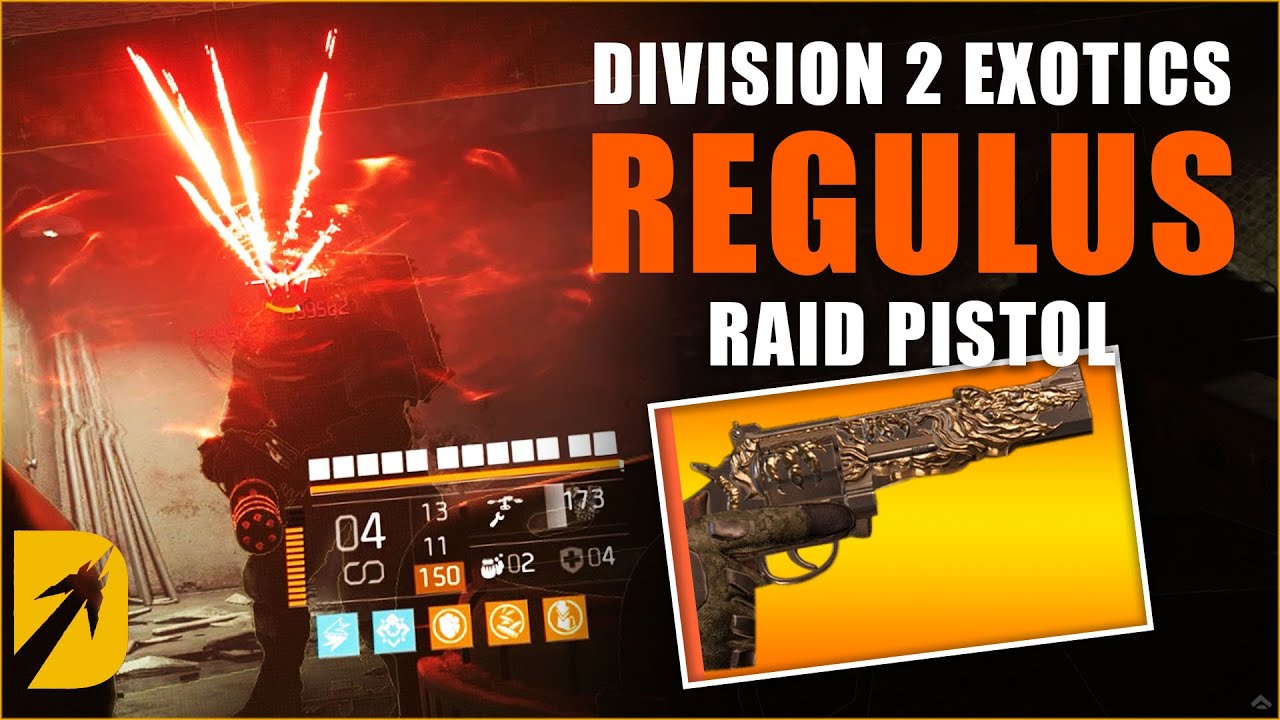 Division 2 Regulus Exotic Raid Pistol (Review & Explosive Gameplay)