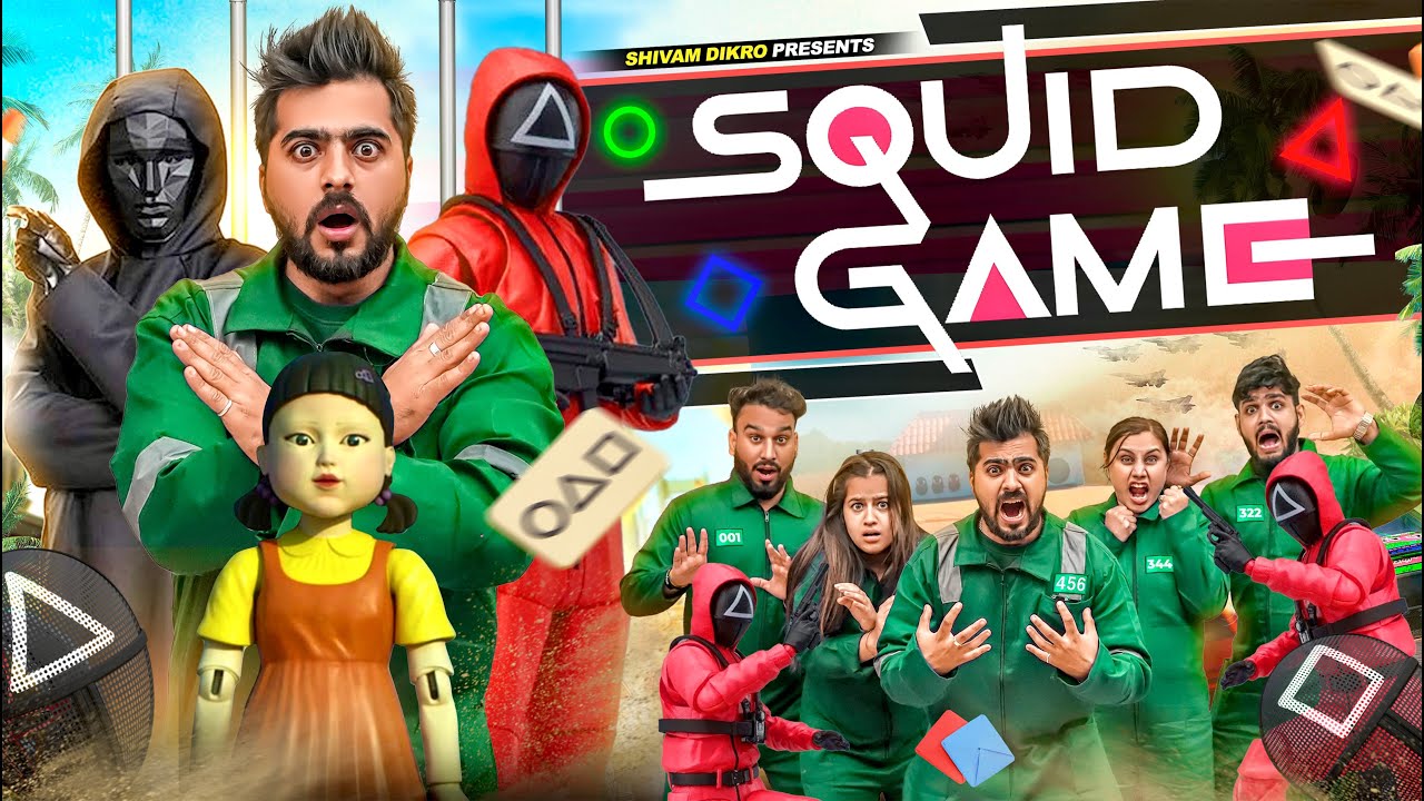 Squid Games || Squid Game Race || Shivam Dikro