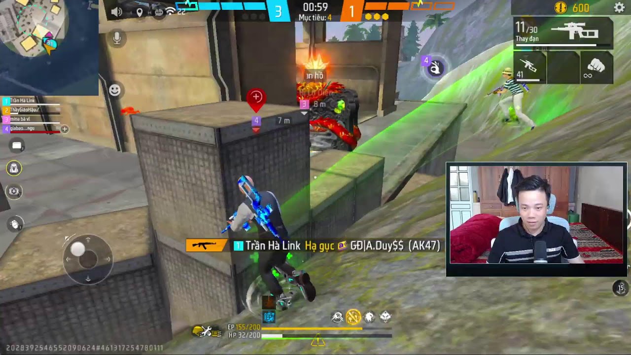 🔴 [LIVE] Free Fire Việt Nam – Thầy Giáo Hậu Chơi Cùng Học Sinh