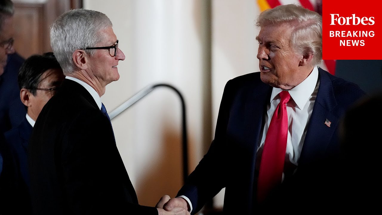 FULL: President Trump Holds Event For Business Leaders Including Apple's Tim Cook In Tokyo, Japan