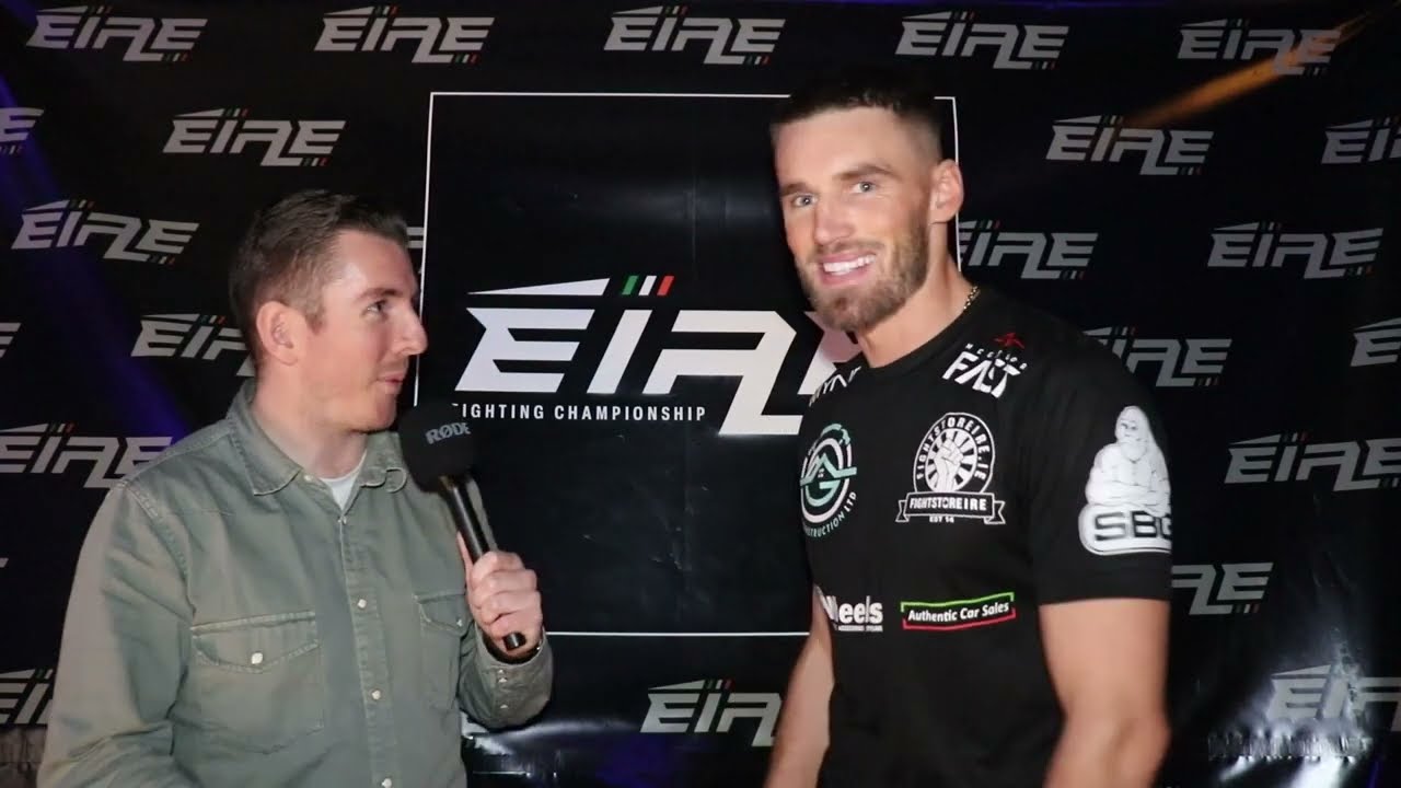 &Eacute;ire Fighting Championship 1: Cian Cowley Post-Fight Interview