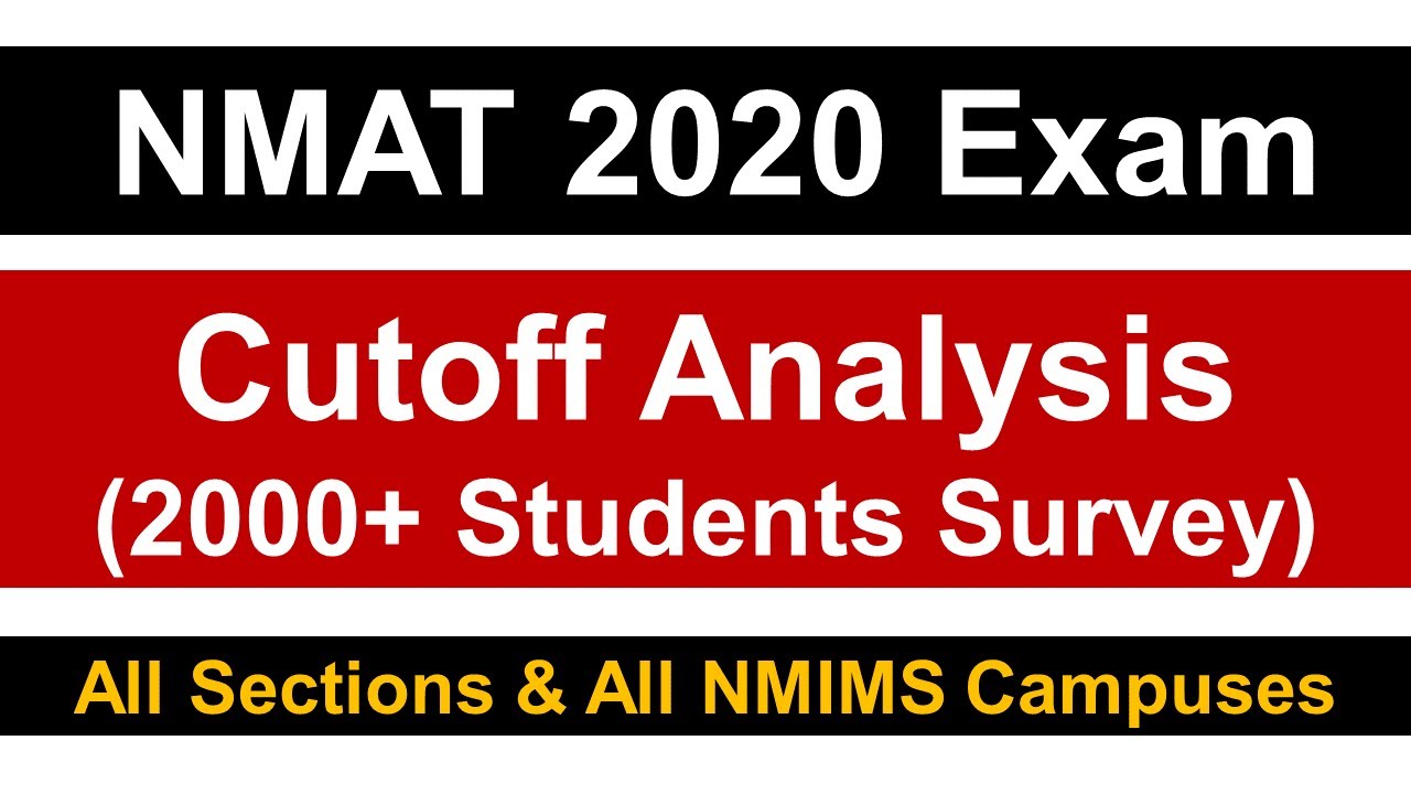 NMAT 2020: Cutoff Analysis for all NMIMS Campuses || Must Watch