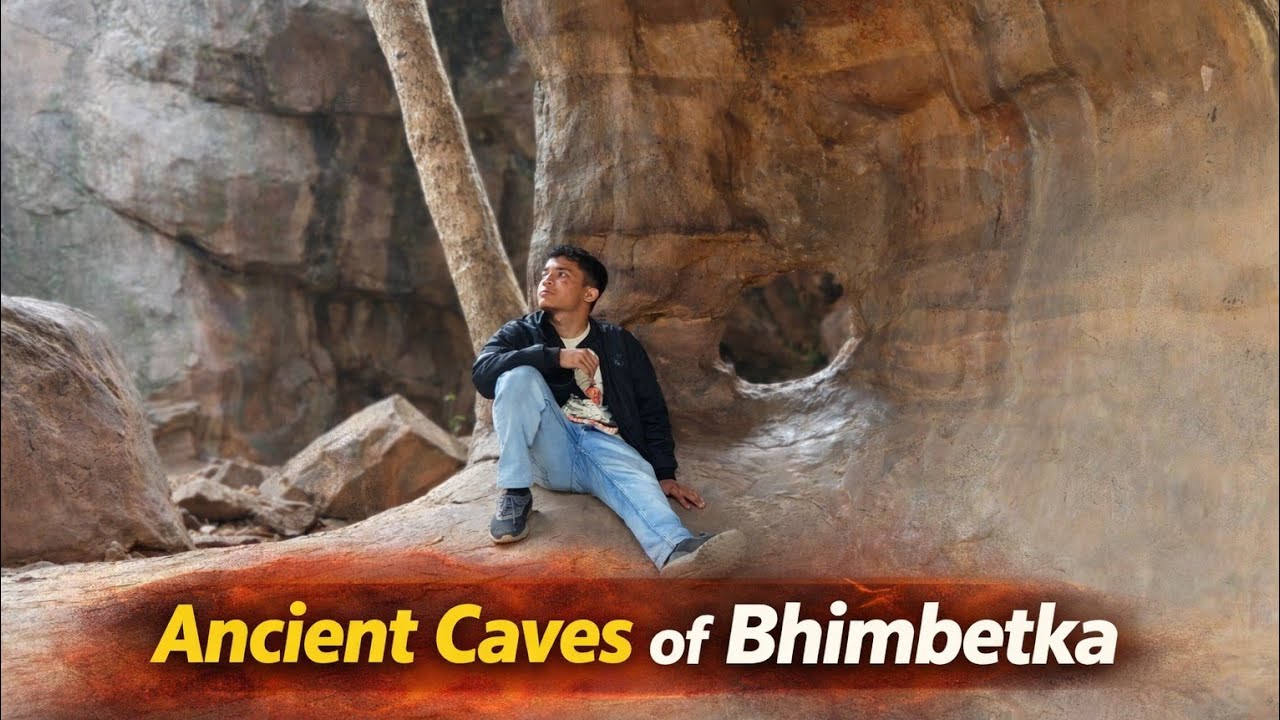 Exploring Bhimbetka Rock Shelters