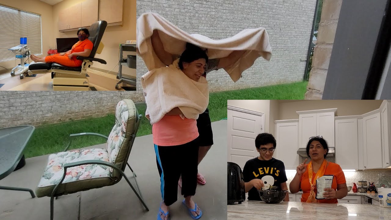 Rishi Ko America Me Baarish Ka Maza Dilaya !! 😉| Apna Indian Bachpan Yaad Aa Gaya 😍 |  Vlog