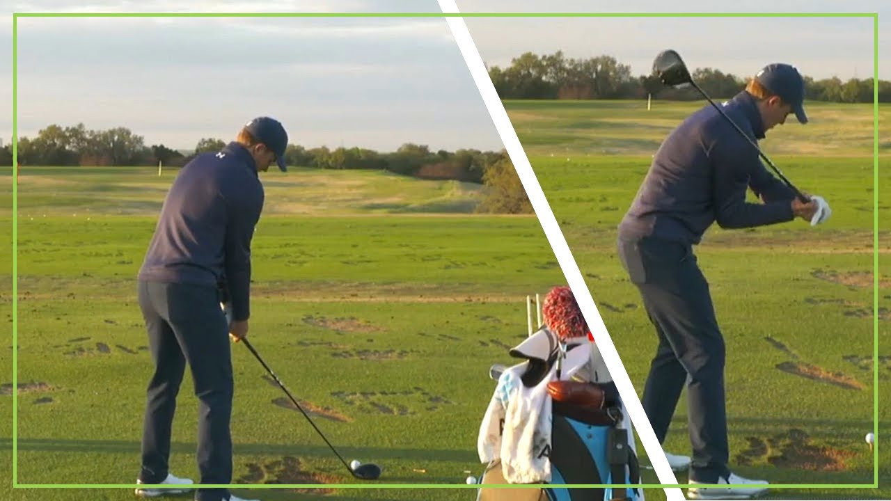 Watch Jordan Spieth Practice Session On The Range