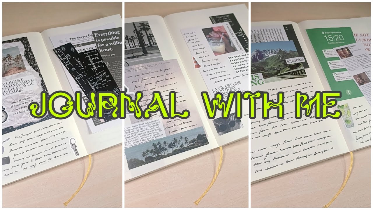 Lost in pages, found in words📓||journal with me 🎀