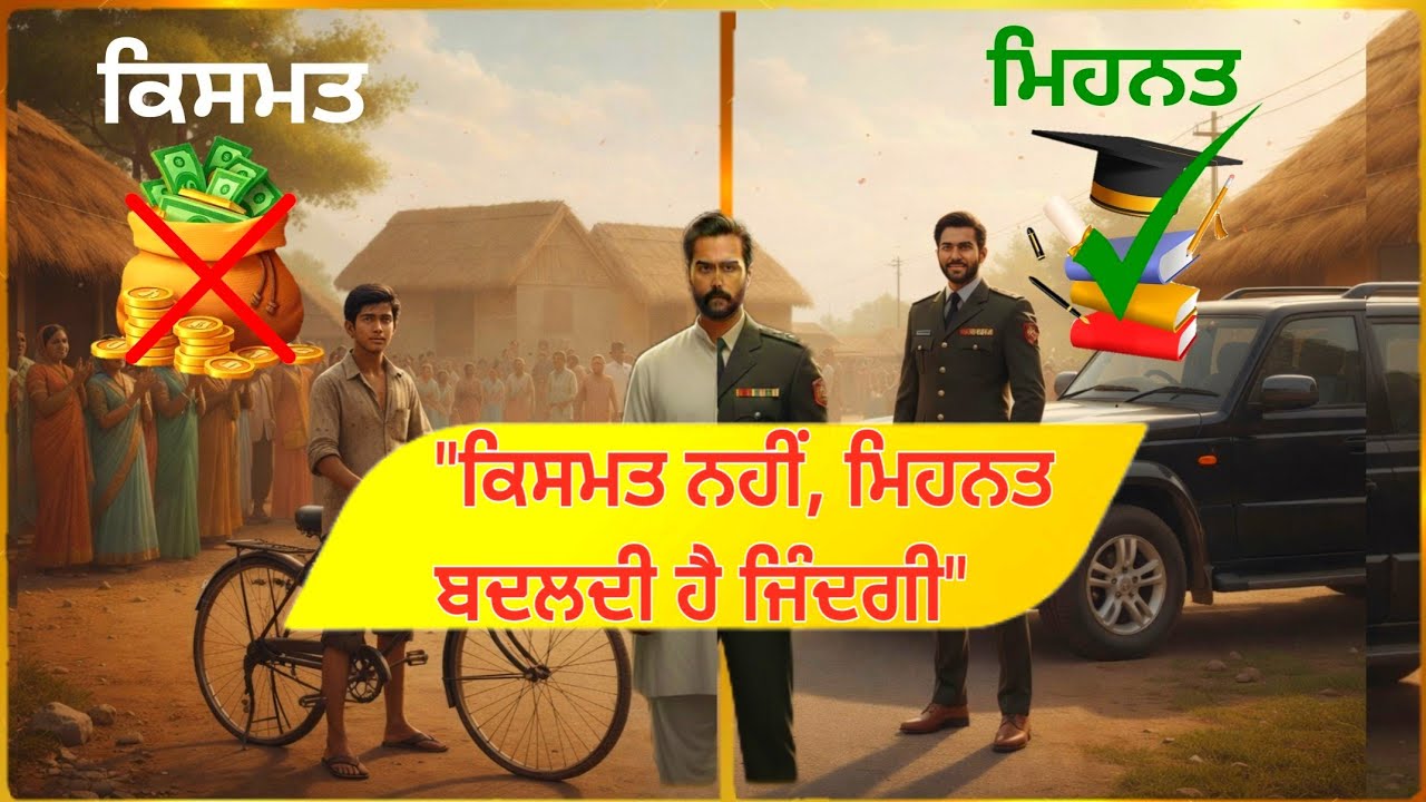 ਗਰੀਬੀ ਰੁਕਾਵਟ ਨਹੀਂ ਹੁੰਦੀ | ਦਿਲ ਛੂਹਣ ਵਾਲੀ ਪ੍ਰੇਰਣਾਦਾਇਕ ਕਹਾਣੀ | Motivational Punjabi Story