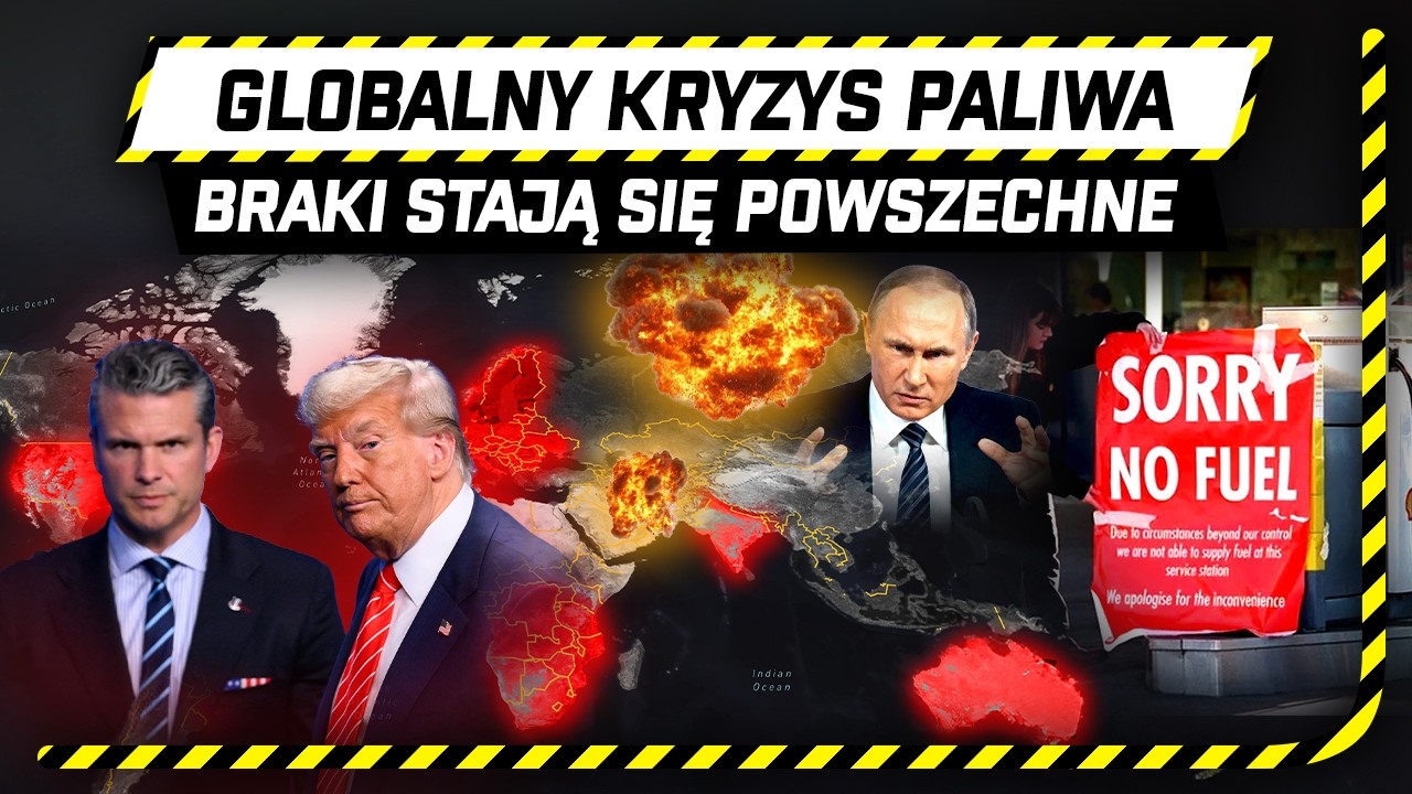 GLOBALNY BRAK PALIWA ZATRZYMA ŚWIAT? Kryzys narasta.