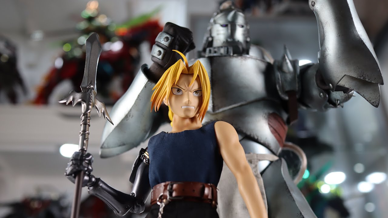ThreeZero Toys 1:6 Fullmetal Alchemist  Brotherhood Edward & Alphonse Elric Twin Pack
