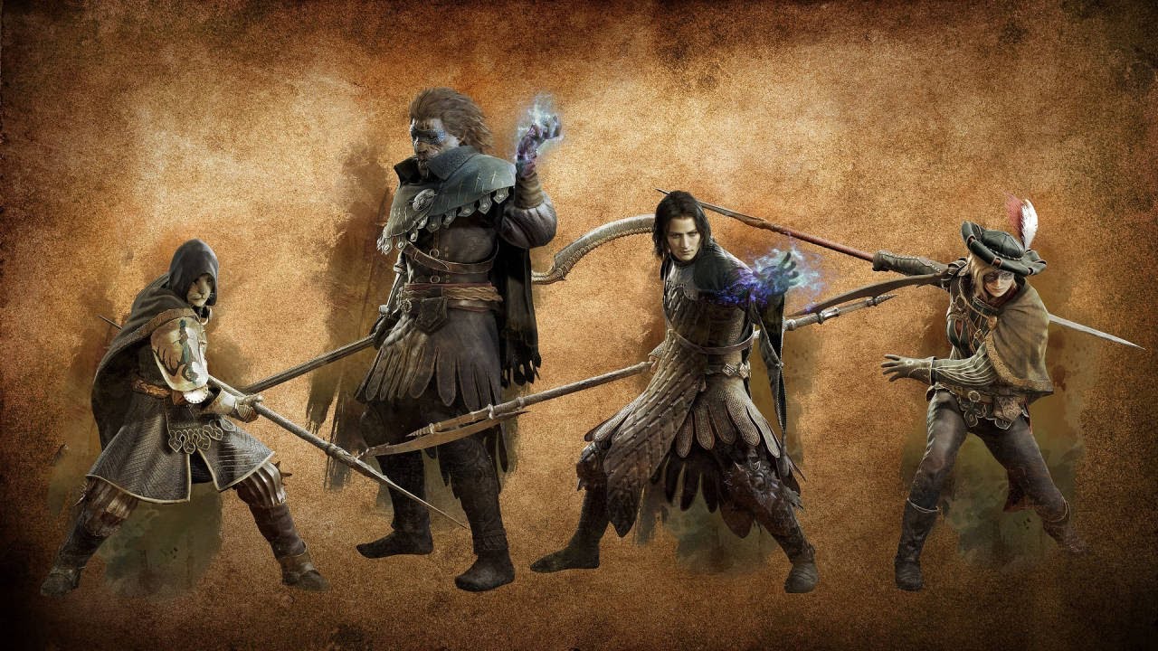 fighting at night .Dragon Dogma
