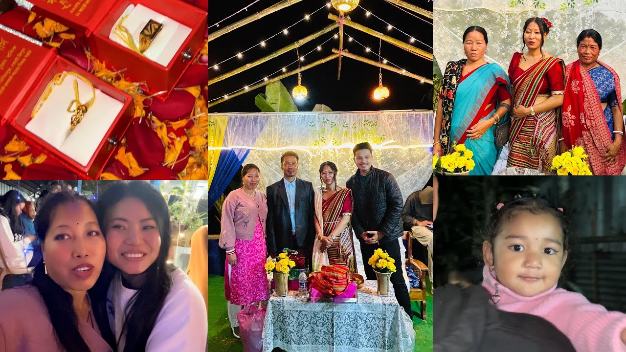 Aaj hai meri choti behen ka Engagement ceremony 🥳🥳part-2 vlog//Village vlog//Teliamura