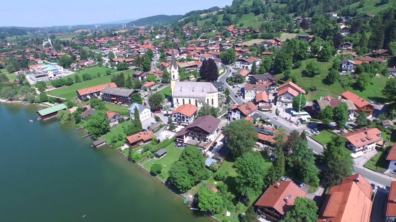 Flug über den Schliersee