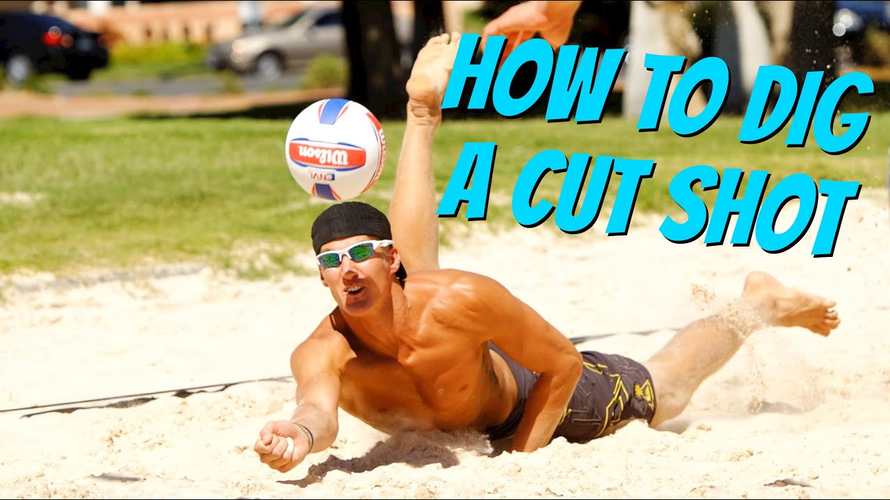 Beach Volleyball Defense | How to Dig the Cut Shot