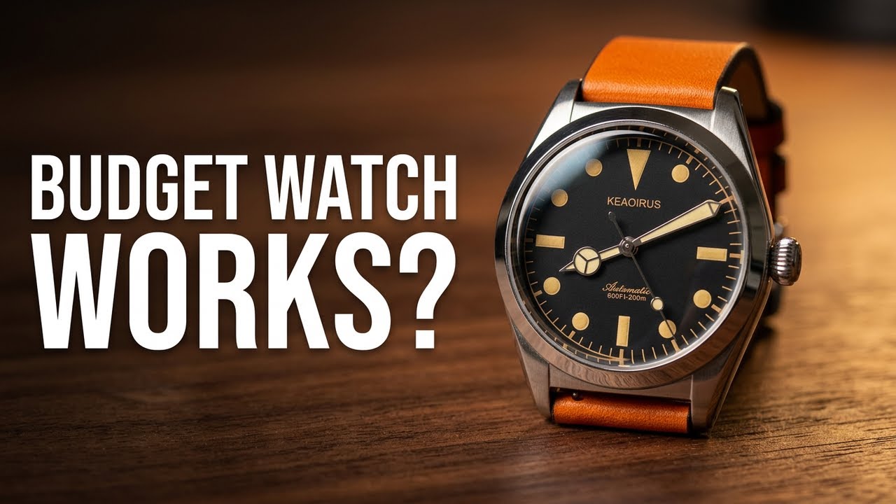 This Keaoirus Bubble Back Proves Budget Watches Work