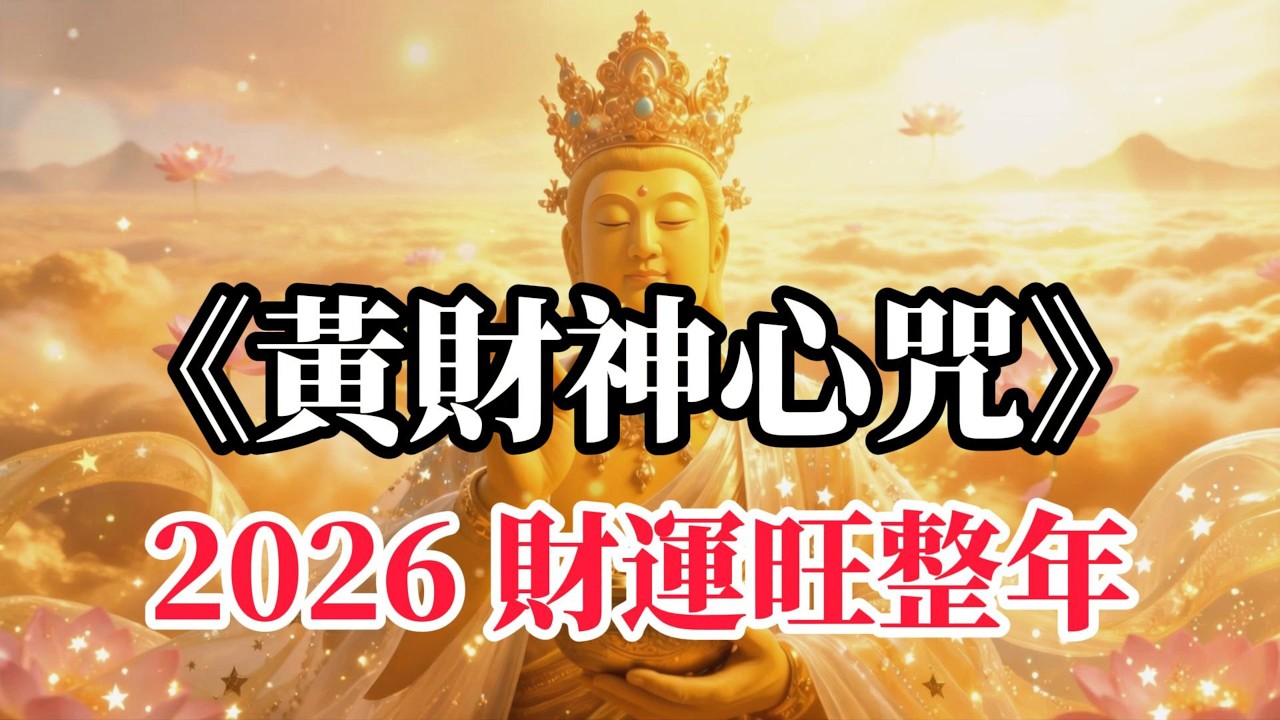 黃財神心咒 五色財神，全方位護佑，財富、事業、長壽、健康，一咒圓滿 #五色財神 #扎基拉姆 #觀音菩薩 #藥師佛 #藥師琉璃光如來 #瑤池金母 #金母 #西王母｜Buddhist Music