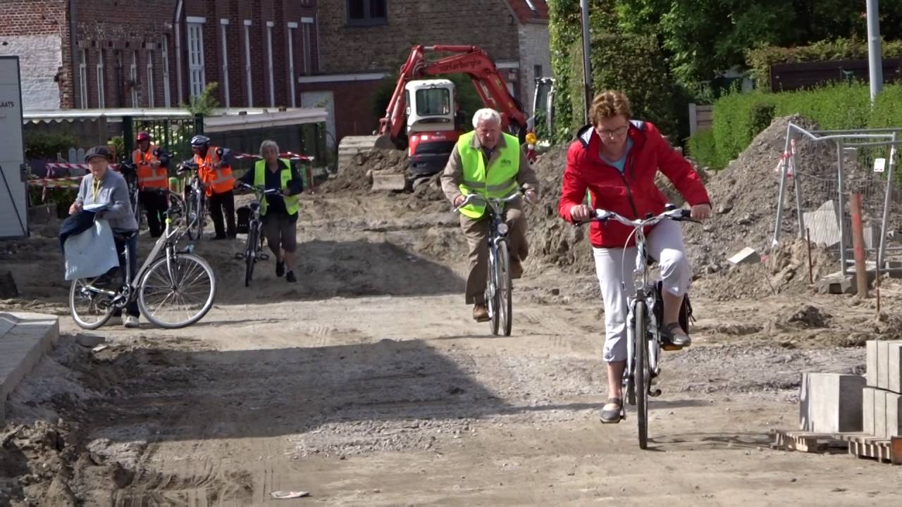 Okra West- en Oostvleteren fietste naar Vinkem - Moeilijke doortocht in Gijverinkhove