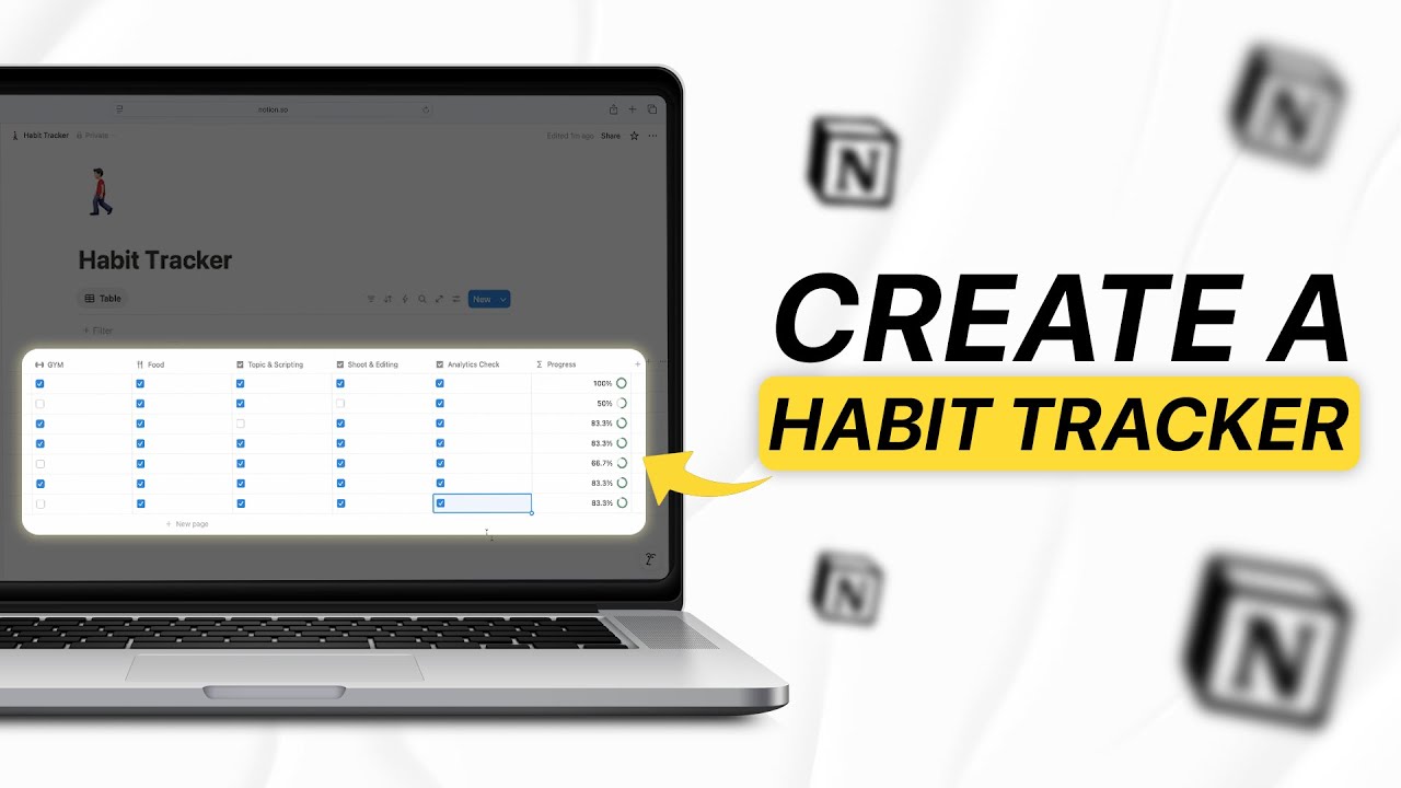 How to Create a Habit Tracker in Notion?