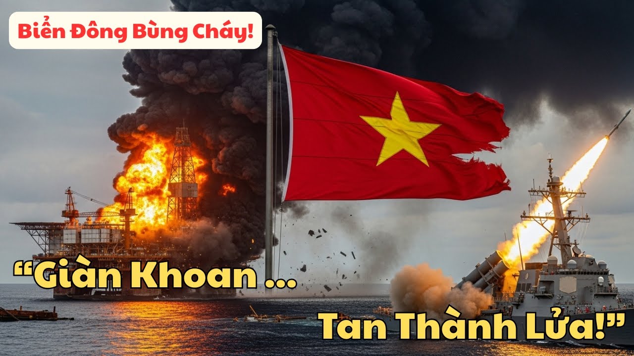 Giàn Khoan Việt Nam Bị Tấn Công – Mỹ Nổi Giận Trút Mưa Lửa Lên Trung Quốc Và Campuchia