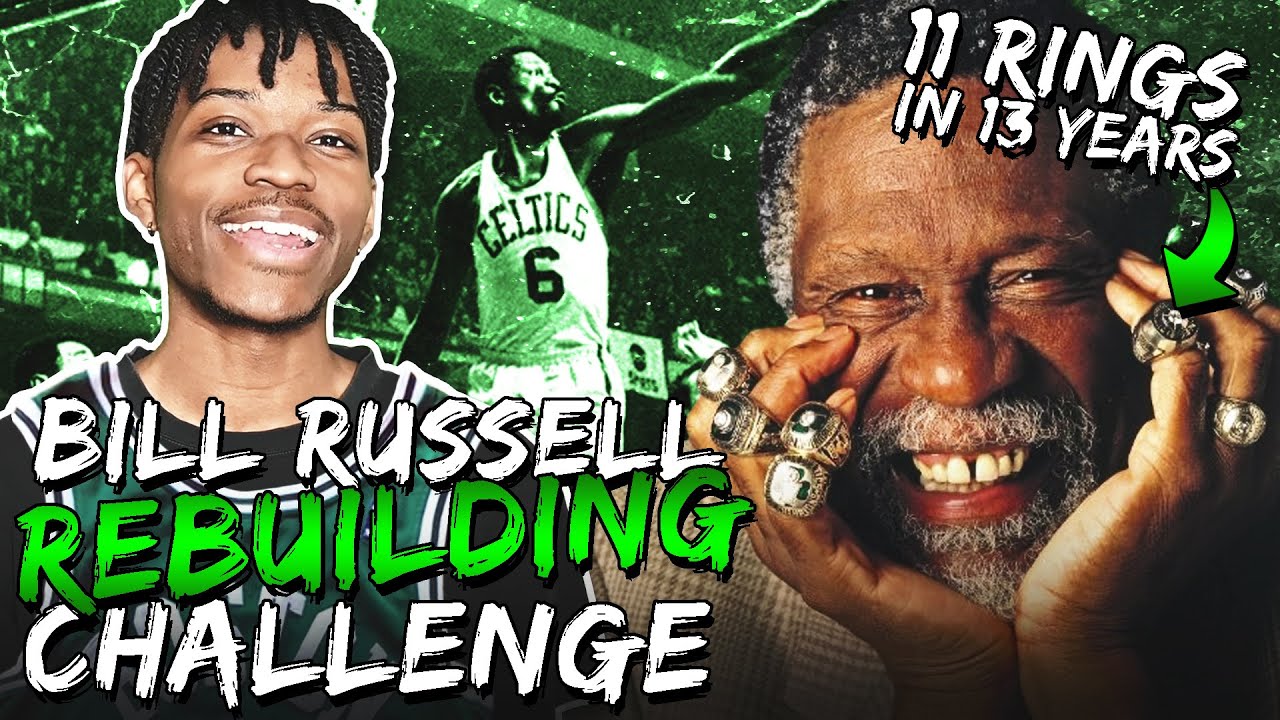 BILL RUSSELL REBUILDING CHALLENGE IN NBA 2K20... 11 RINGS IN 13 YEARS