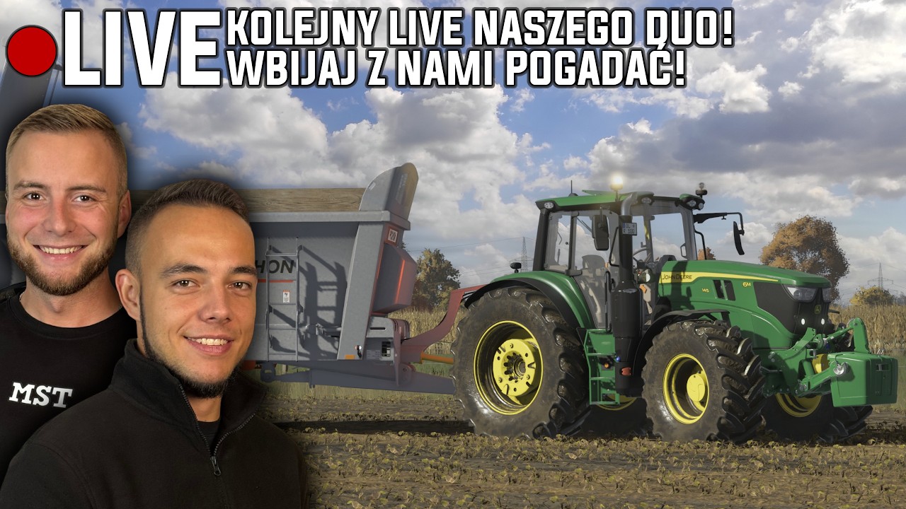 DUO ZNOWU NA YOUTUBE 😍 🐮||FARMING 25 KLATTENHOF |📺Live🔴🤠| MST | Jankus, @Bronczek2