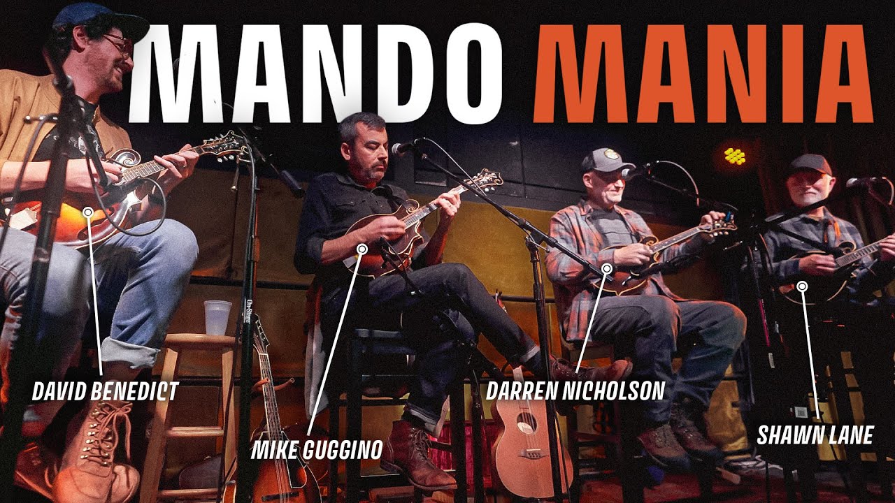 Mando Mania LIVE (Ft. Mike Guggino, Darren Nicholson, Shawn Lane, And David Benedict)