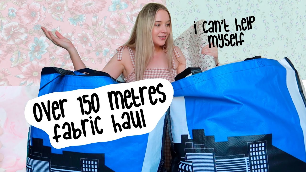 Massive fabric haul 2021, low key fabric addiction, over 150 metres, fabric unboxing