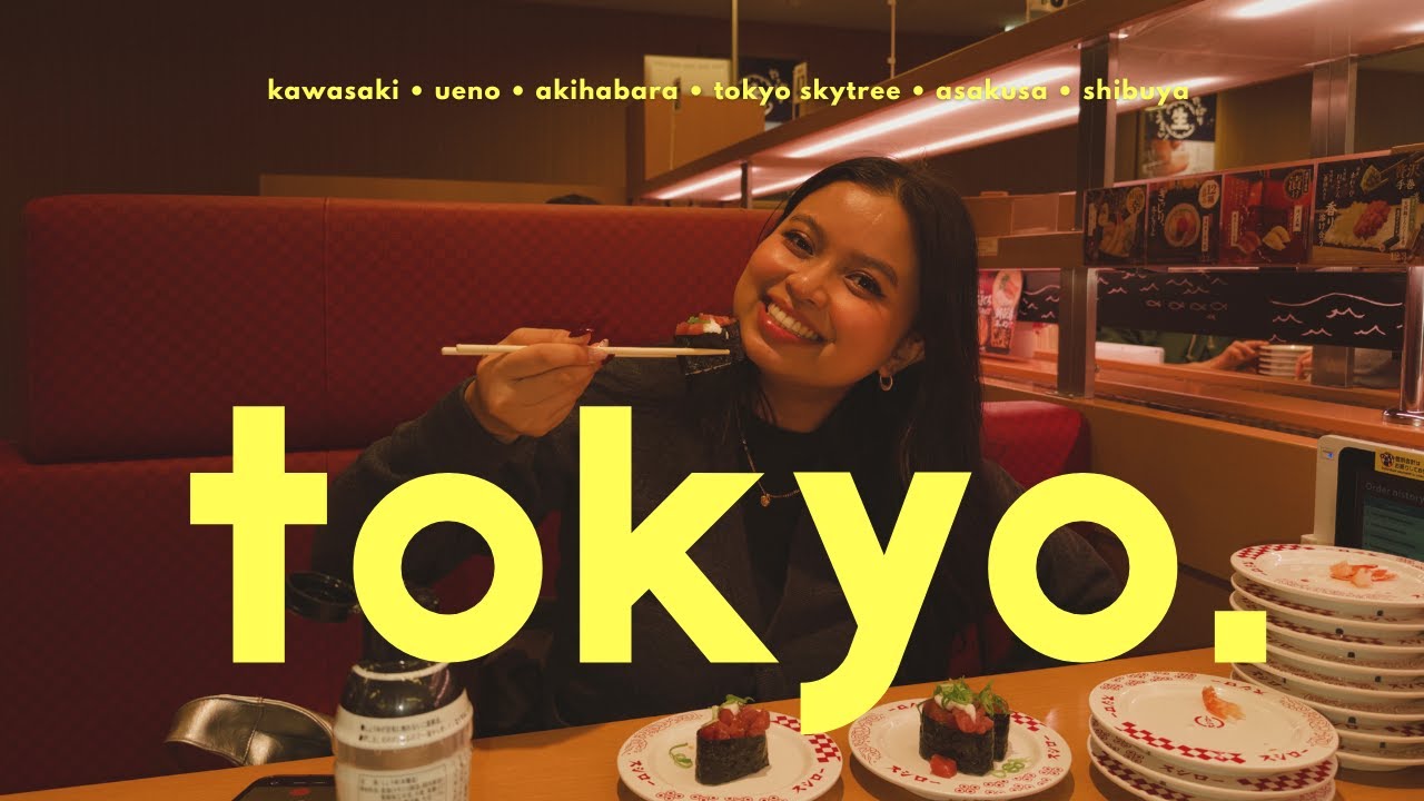 japan vlog 🇯🇵🍡 5 day itinerary, shibuya, tokyo skytree, foodtrip, and book off shopping