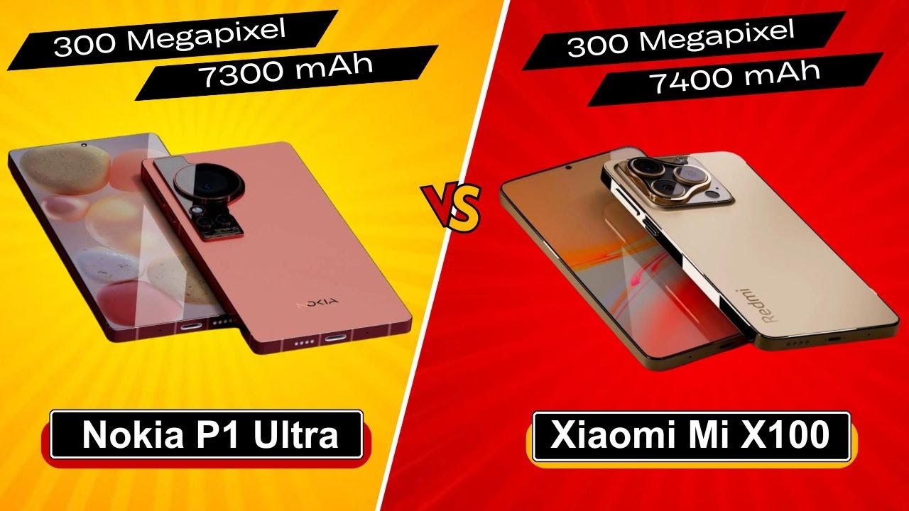 Nokia P1 Ultra Vs Xiaomi Mi X100 || Comparison || Leaks || Comment your favorite.