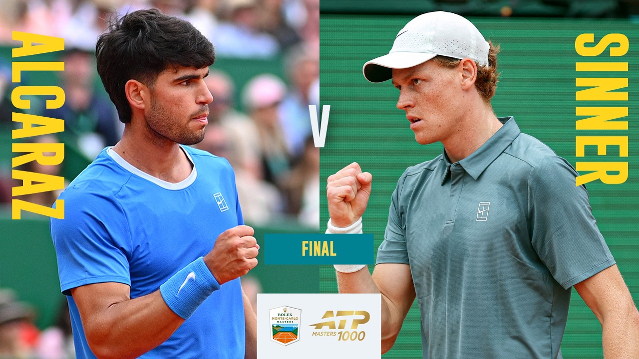 Carlos Alcaraz vs Jannik Sinner For The Title! 🏆 | Rolex Monte Carlo Masters 2026