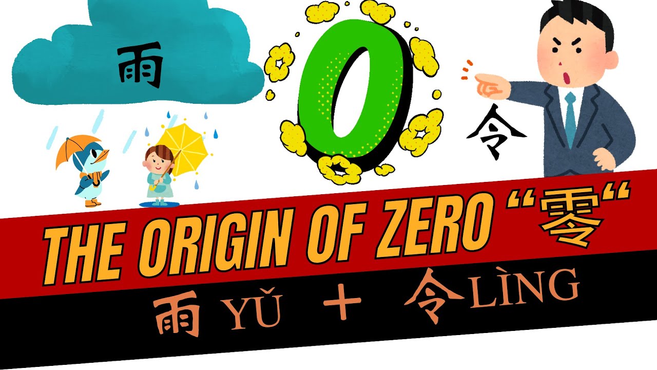 The origin of zero &ldquo;零&ldquo; | Chinese Numbers | Chinese Words | HSK | Learn Chinese | Counting Chinese