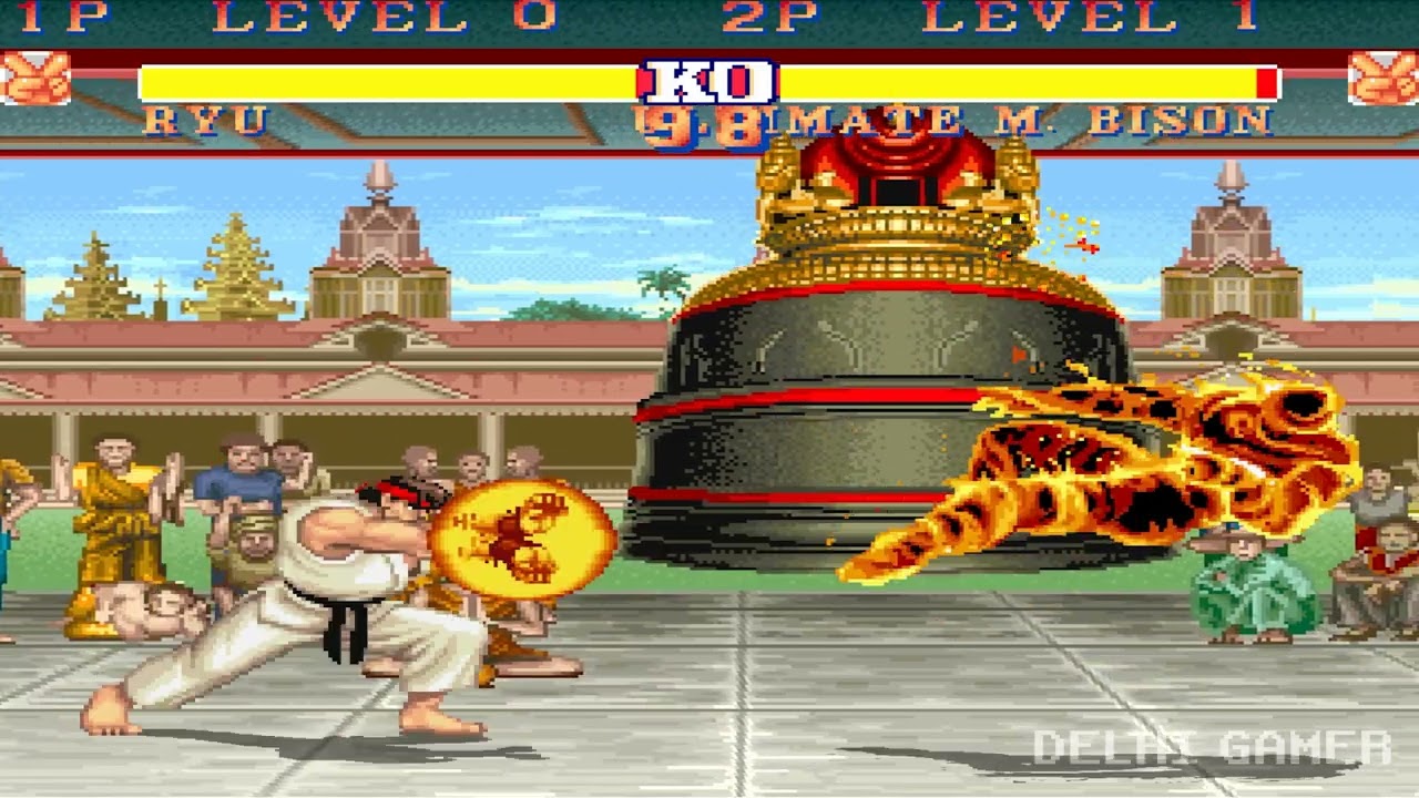 Ryu vs M. Bison - Street Fighter II