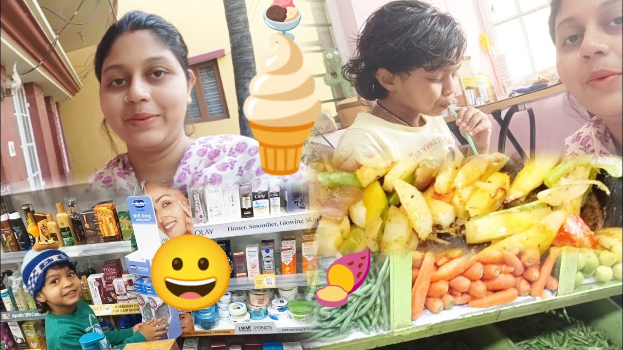 সন্ধ্যায় গেলাম মার্কেটে🥕 আনেক দিন পর আইসক্রিম🍦....l 