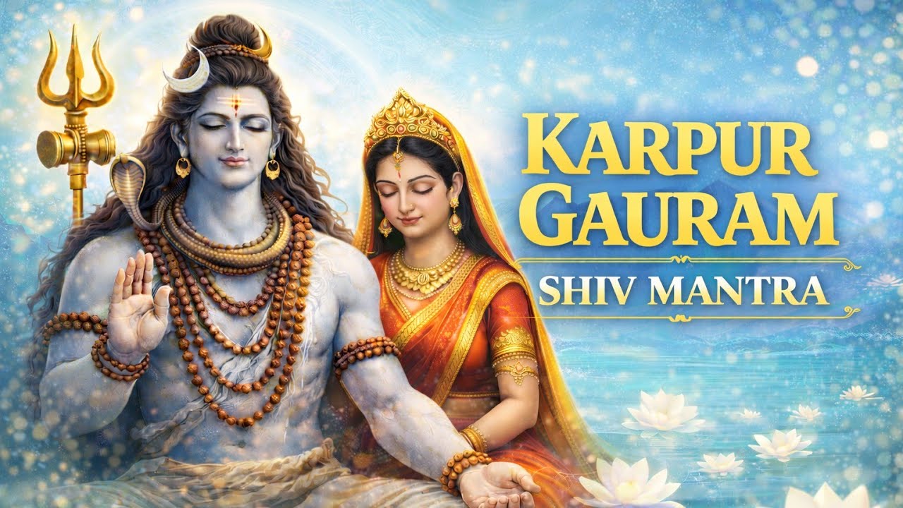Karpur Gauram Shiva Mantra | Calm Mind, Remove Negativity | Divine Chant
