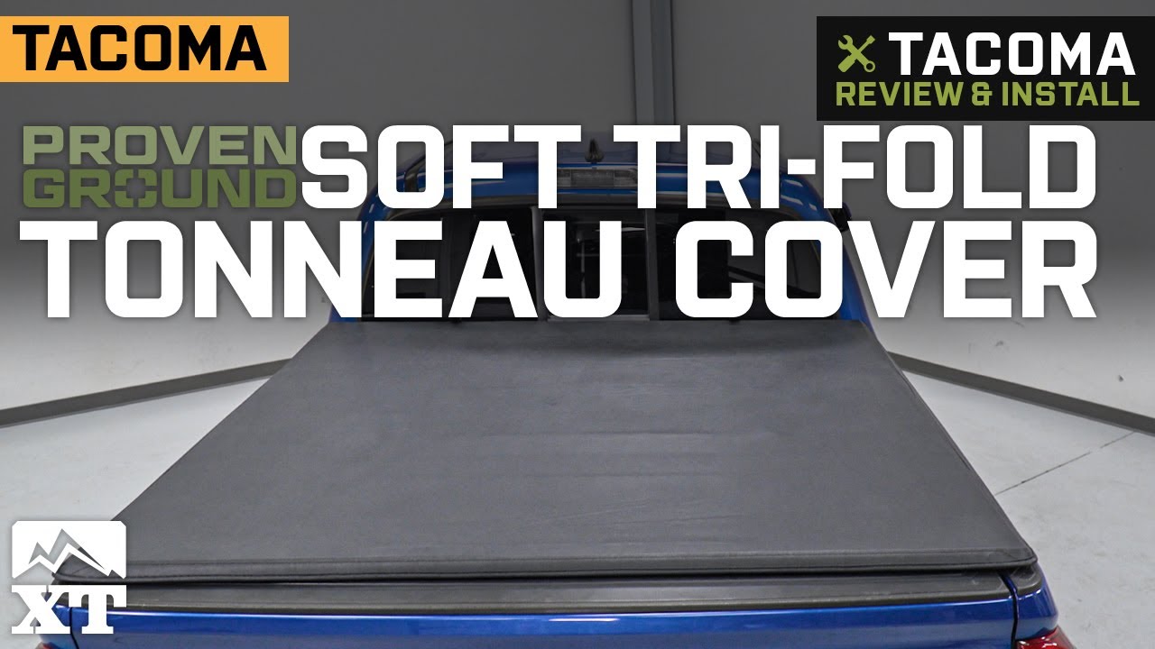 Tacoma Proven Ground Soft Tri-Fold Tonneau Cover (2016-2020) Review & Install