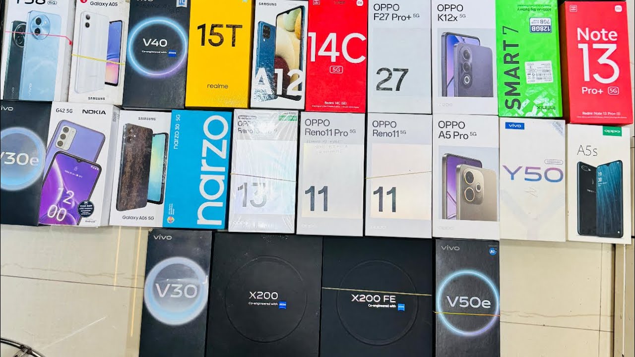NEW STOCK OPEN BOX MOBILE BUNIADPUR 