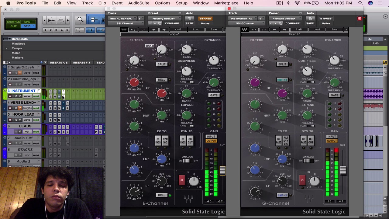 How To Use: Waves SSL Channel Strip Plugin @MattMontanez