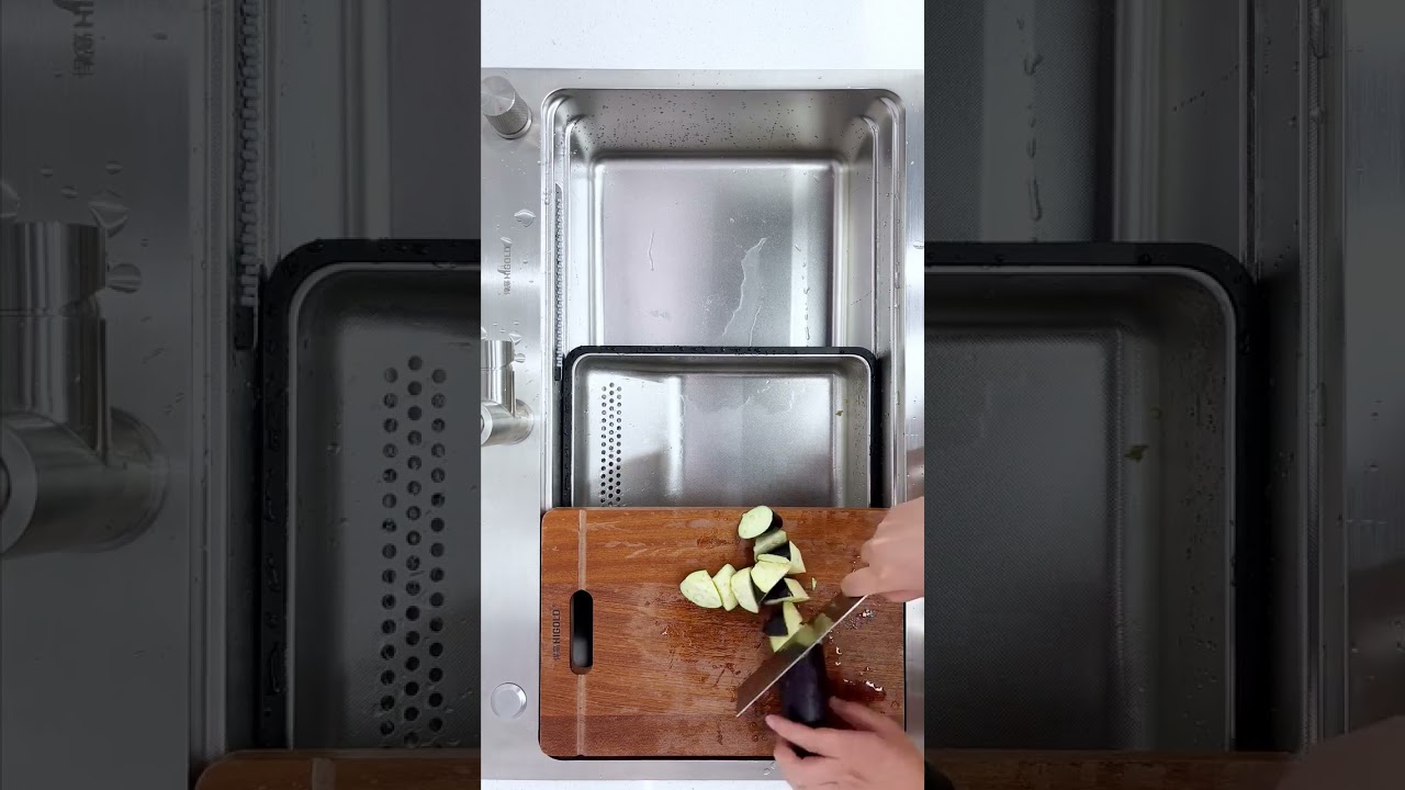 Thick Stainless Steel Sink: No Warping 💪#ThickStainlessSteel #NoWarping #HeavyDuty #kitchensink