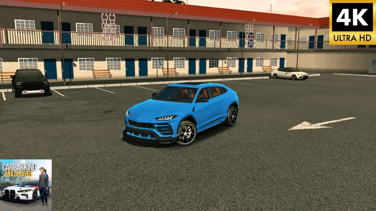 Lamborghini Urus 💙 Gameplay 4K | Car Parking Multiplayer