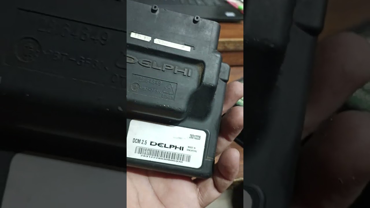 Delphi 2.5 ecm remove part 1