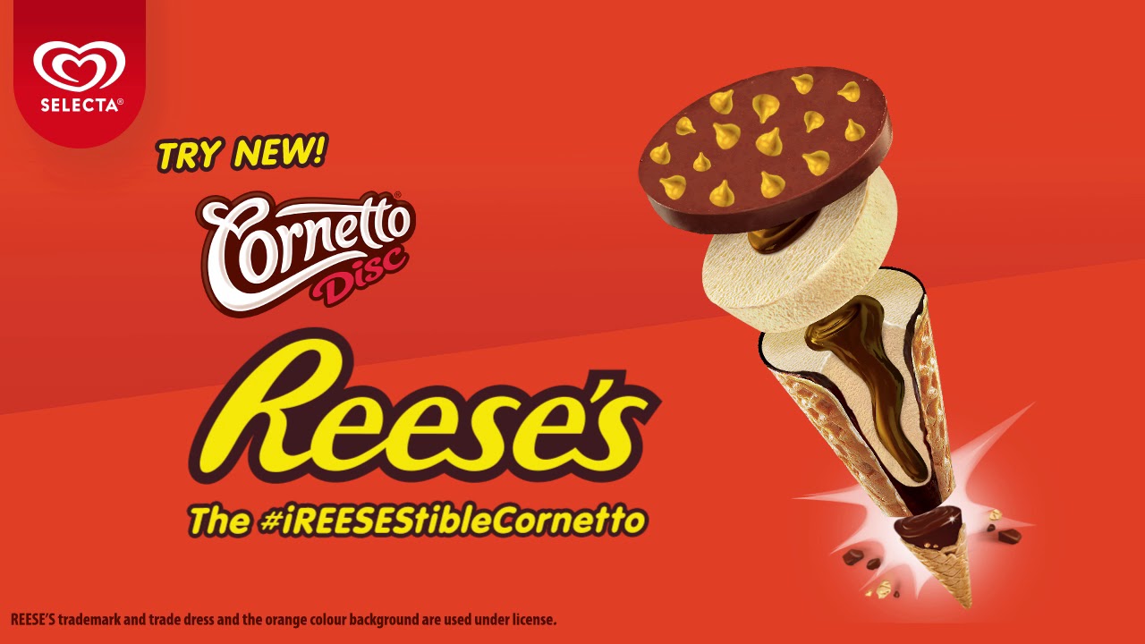 New Cornetto Reese&rsquo;s Disc! Available Nationwide!