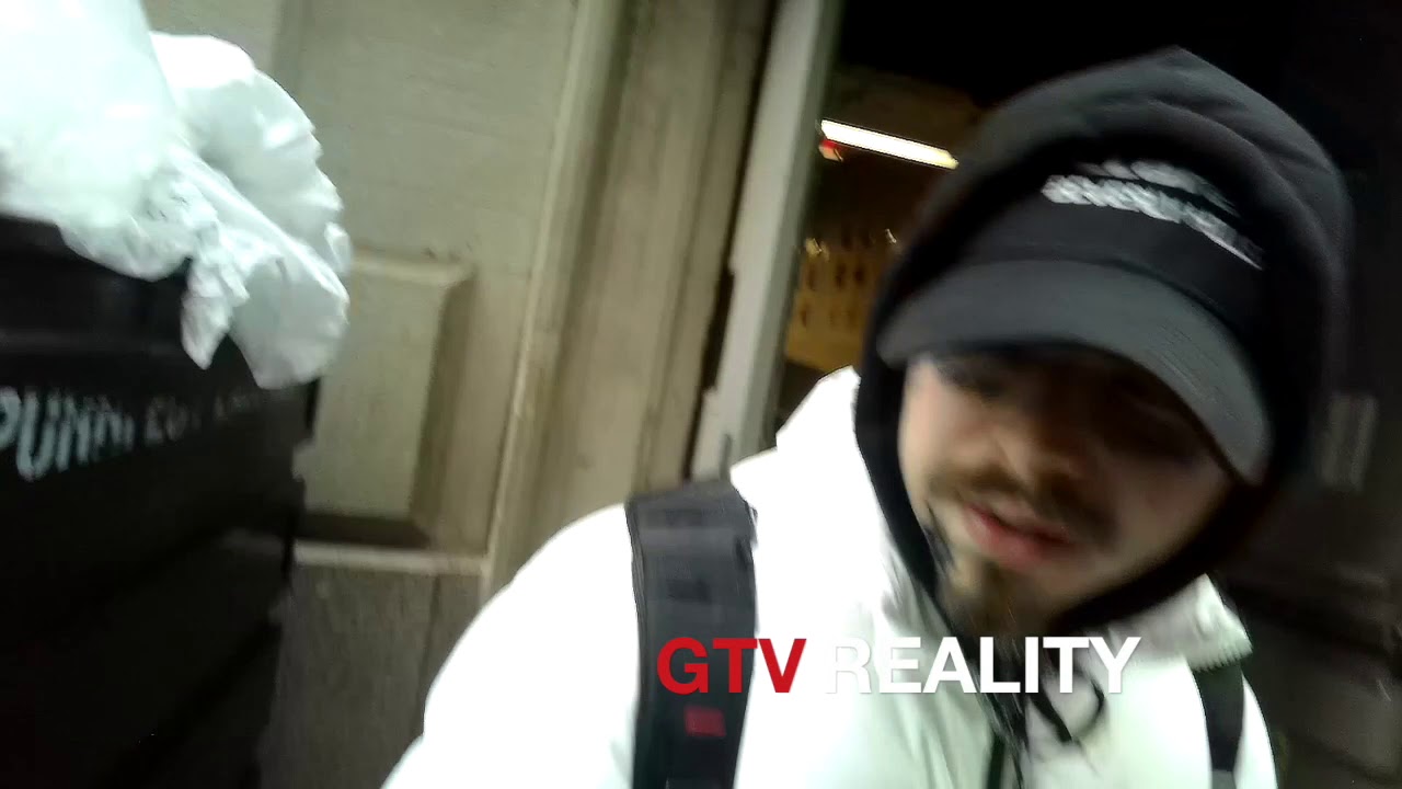 Post Malone signing autographs on GTV Reality