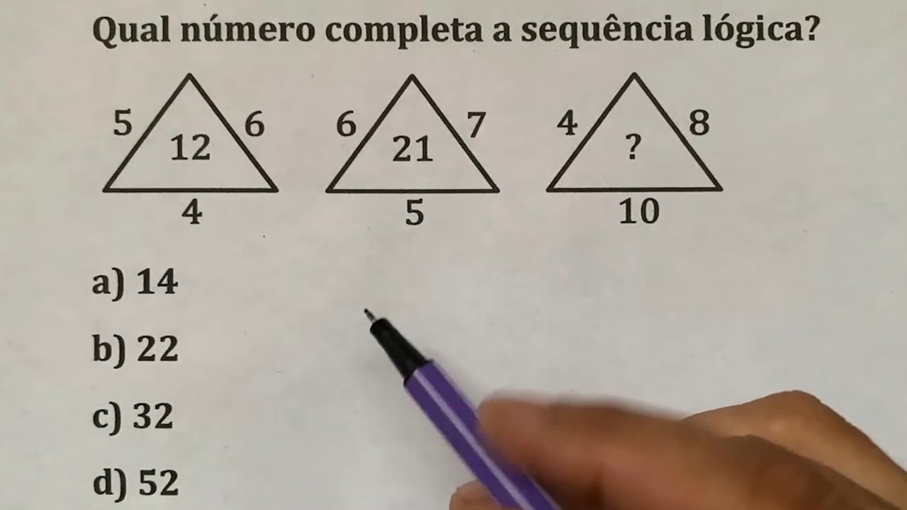 Qual número completa a sequência lógica❓ RACIOCÍNIO LÓGICO PARA CONCURSOS | Prof Robson Liers