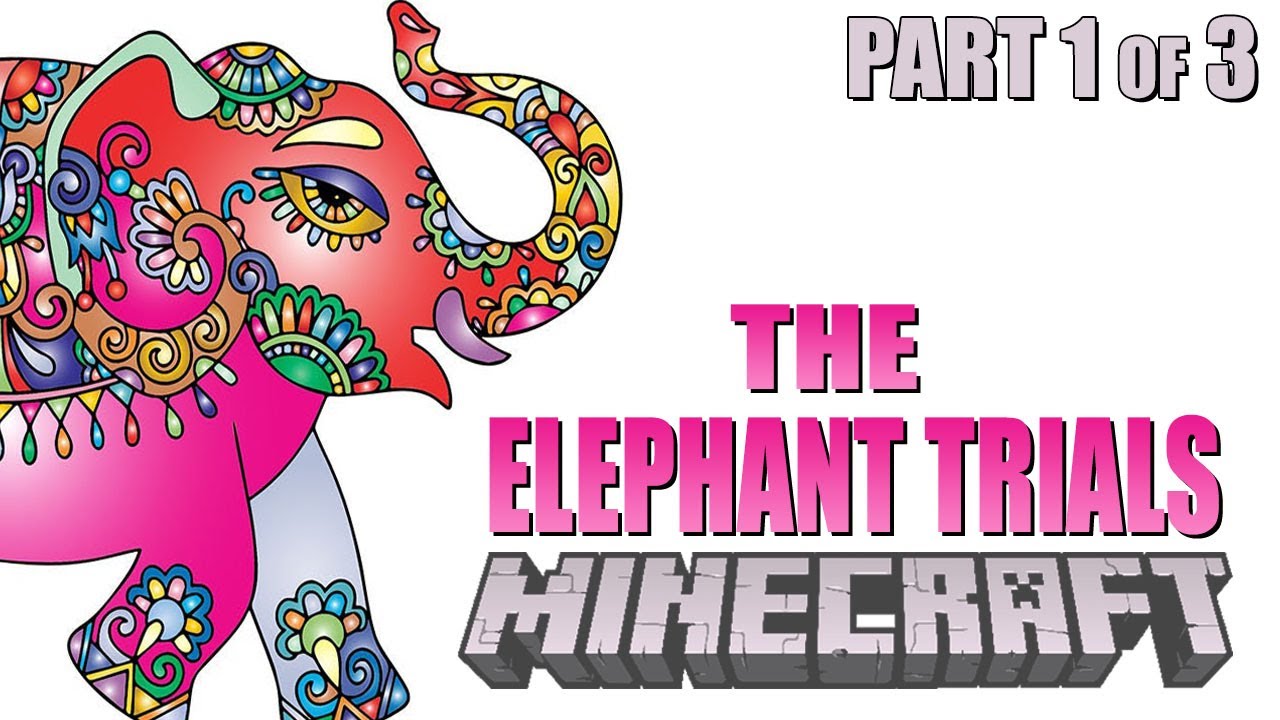 THE ELEPHANT TRIALS - Part 1 of 3 (Minecraft Co-op Puzzle Adventure)