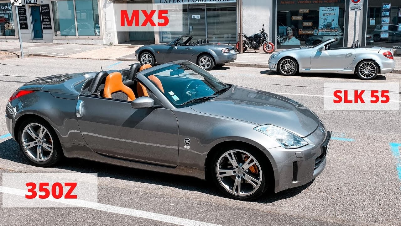 le Cabriolet c'est Génial! SLK55 AMG / 350Z / MX5