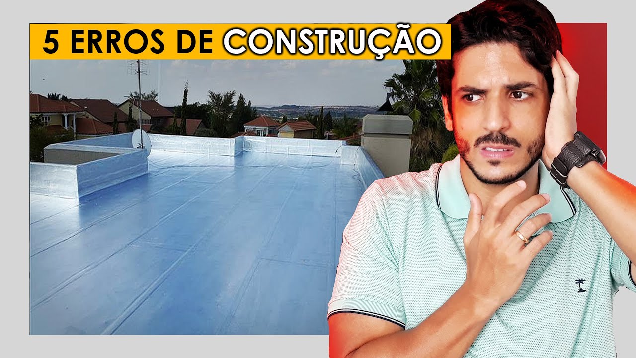 5 ERROS DE OBRA QUE TE FAZEM PERDER DINHEIRO