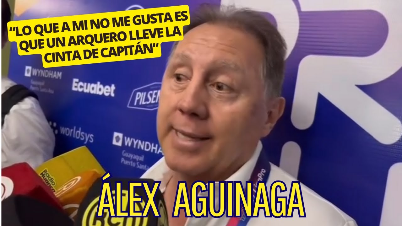 Álex Aguinaga habló sobre la polémica de la Capitanía con Galíndez